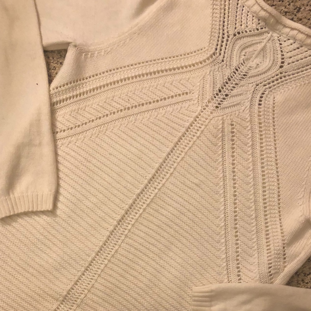 V.Good SAM ELDERMAN LG Diamond Back Knit Sweater - Picture 8 of 8